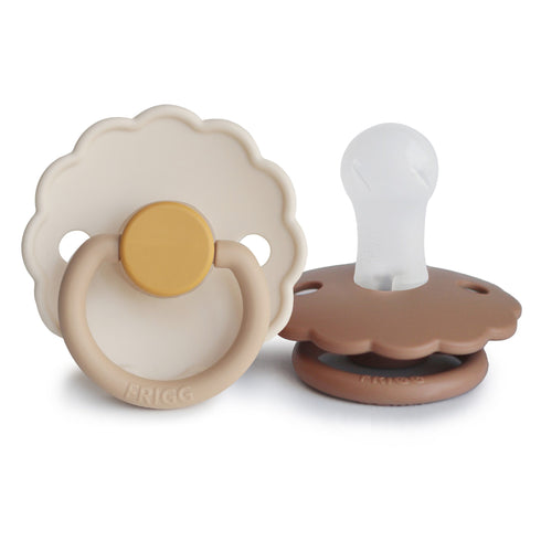 FRIGG Daisy Silicone Baby Pacifier | 2-Pack